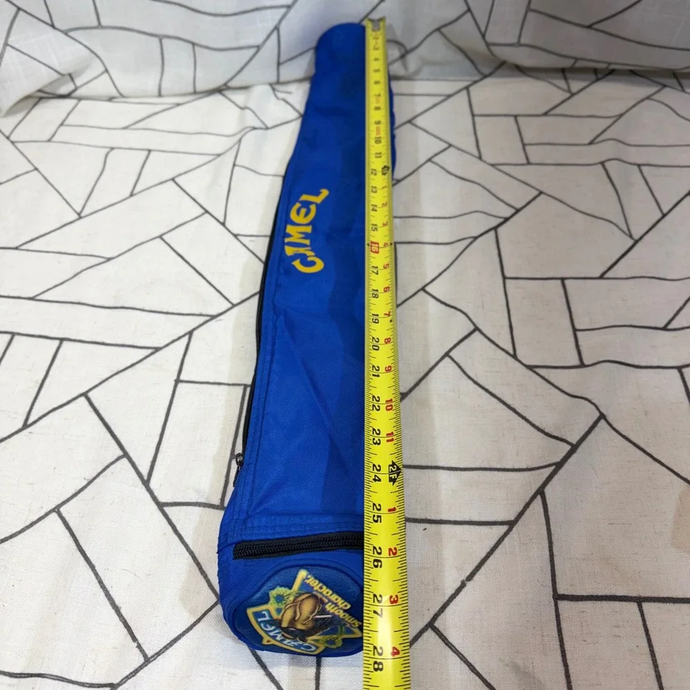 Camel Joe Camel Tube Cooler OS Blue Vintage 90s Smooth Character 6-Pack Bag